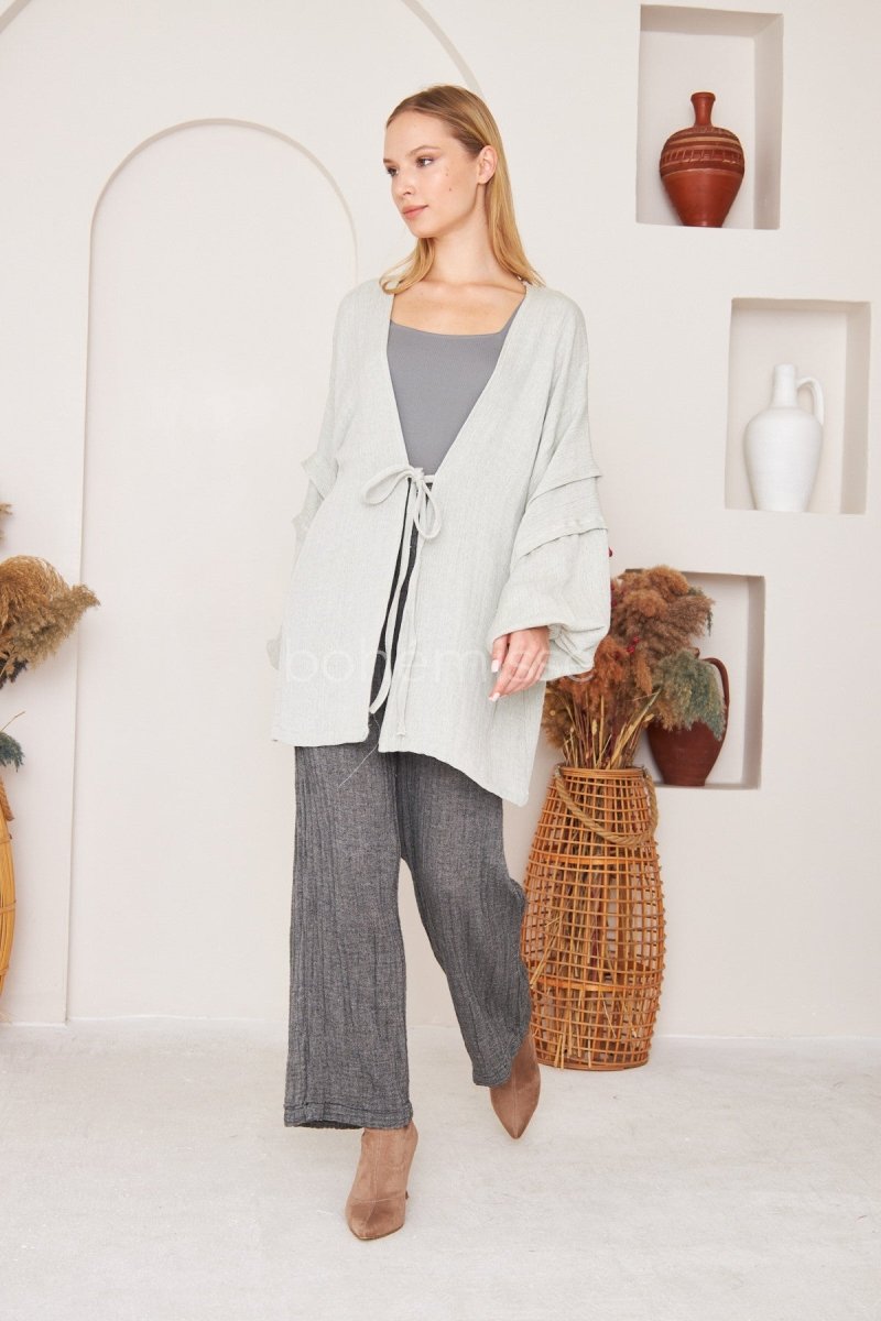 Cozy Boho Kimono and Pants Set - ##option2Boho Matching SetsXSCozy Boho Kimono and Pants Setbohémisse