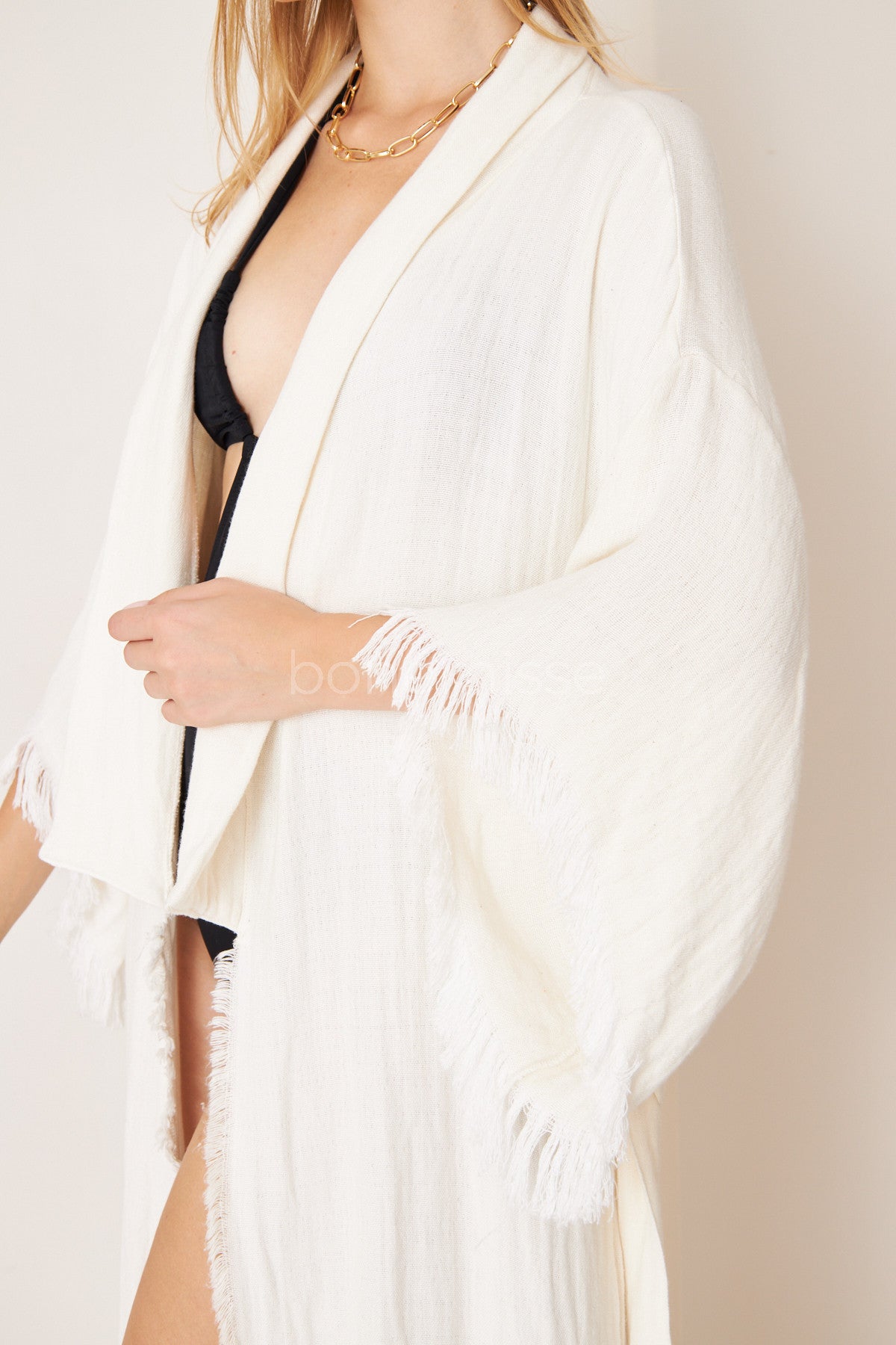 Soft Silhouette Boho Kimono
