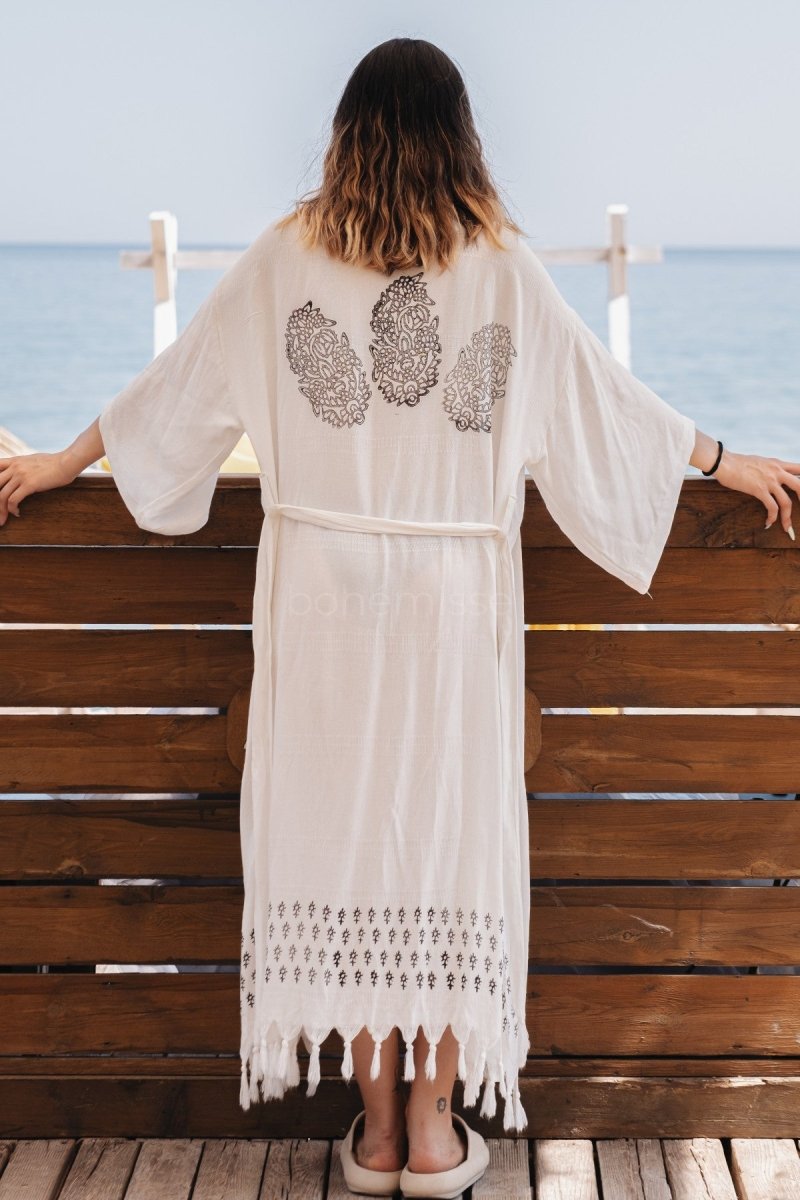 Flower Dream Beach Boho Kimono bohmisse Flower Dream Beach Boho Kimono bohmisse