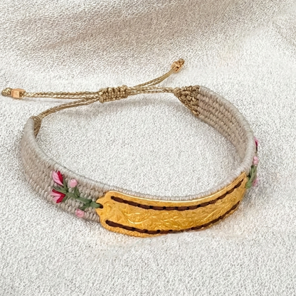 Elara Handwoven Macramé Bracelet