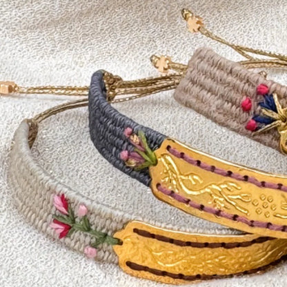 Elara Handwoven Macramé Bracelet