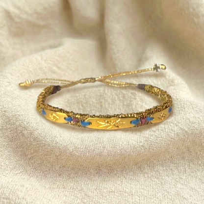 Celeste Hand-Knotted Macramé Bracelet