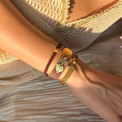 The Solaris Trio – Hand-Knotted Bracelet Set