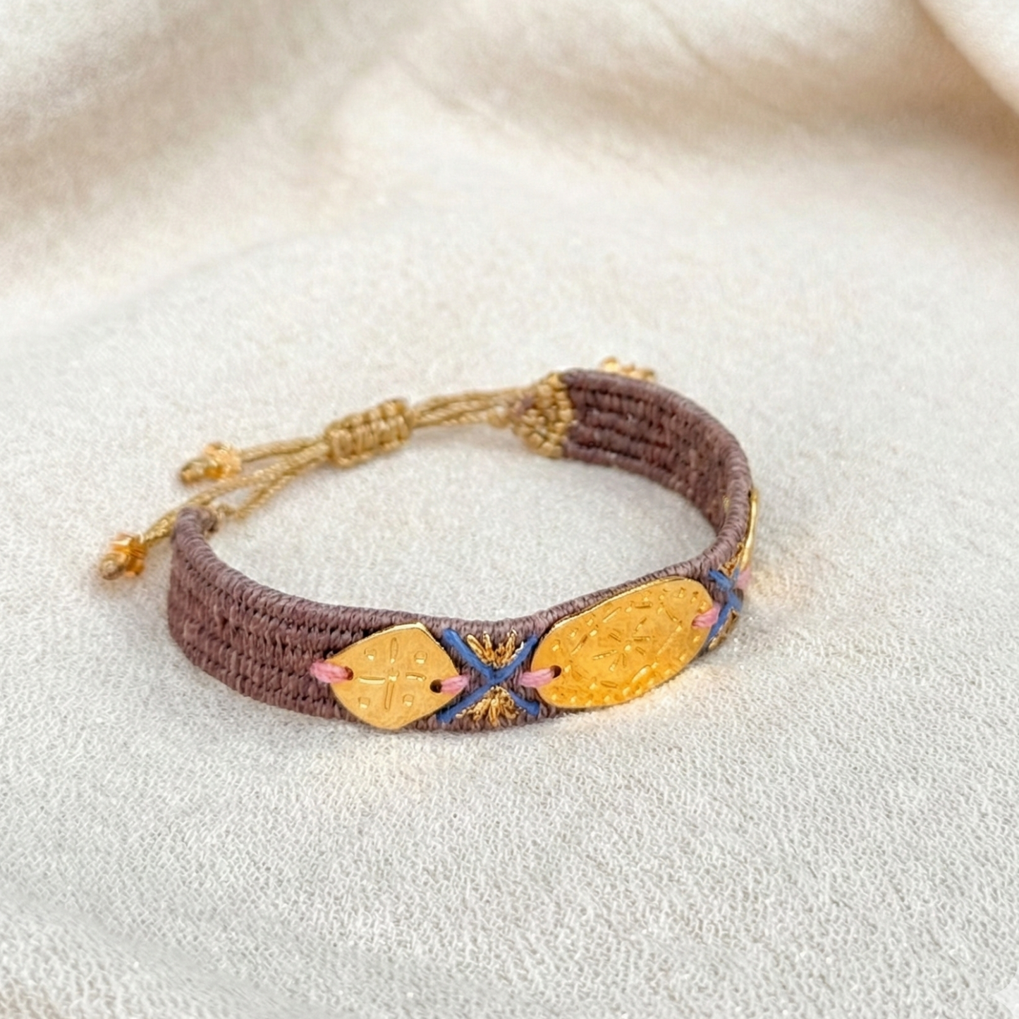 Solea Hand-Knotted Macrame Bracelet