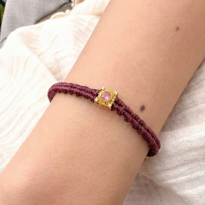 Thalia Hand-Knotted Macramé Bracelet