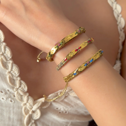 Celeste Hand-Knotted Macramé Bracelet