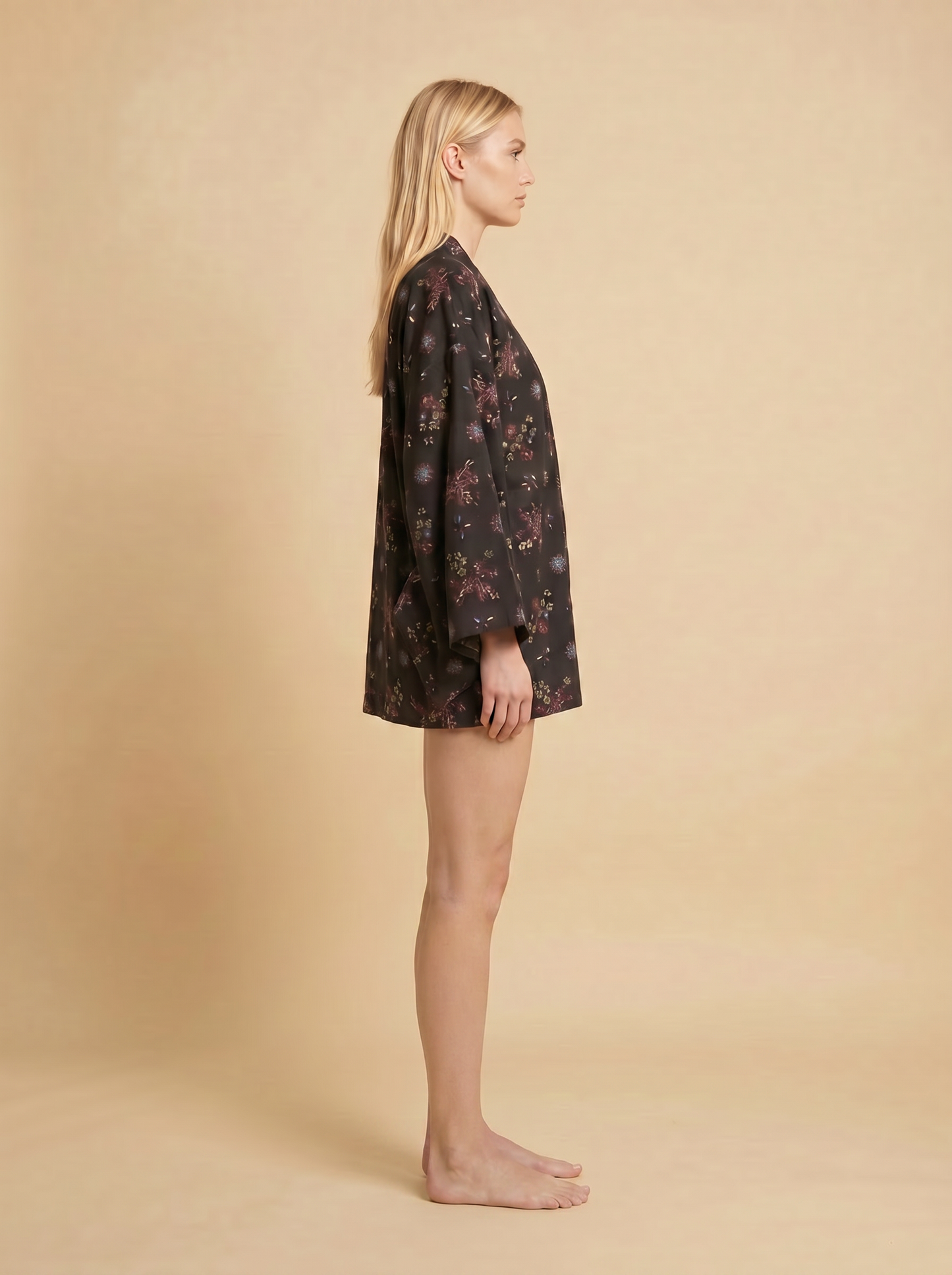 Coralia Kimono – Organic Cotton Beach Cover-Up