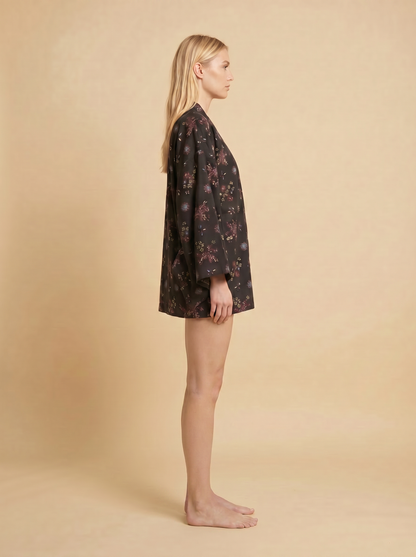 Coralia Kimono – Organic Cotton Beach Cover-Up
