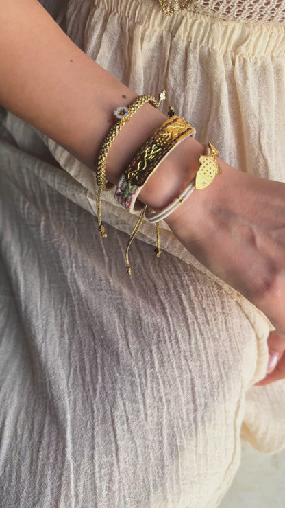 The Pure Light Trio - Hand-Knotted Bracelet Set