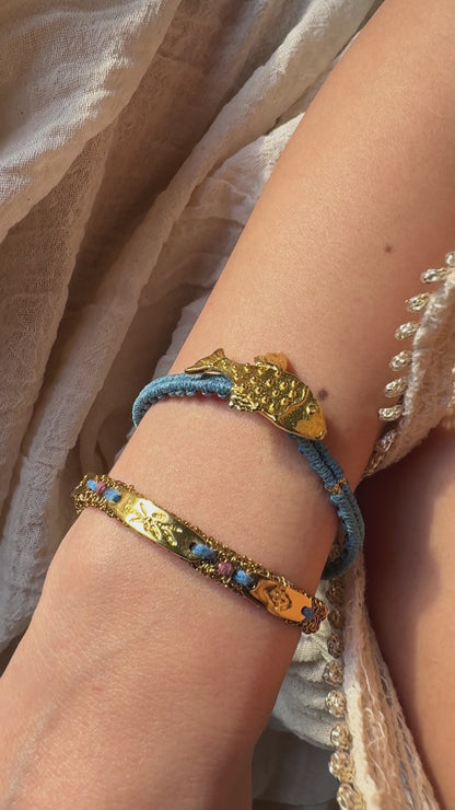 The Aurel Tide Duo - Hand-Knotted Bracelet Set