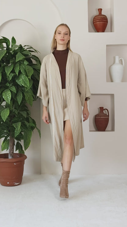 Natural Whisper Bohem Kimono