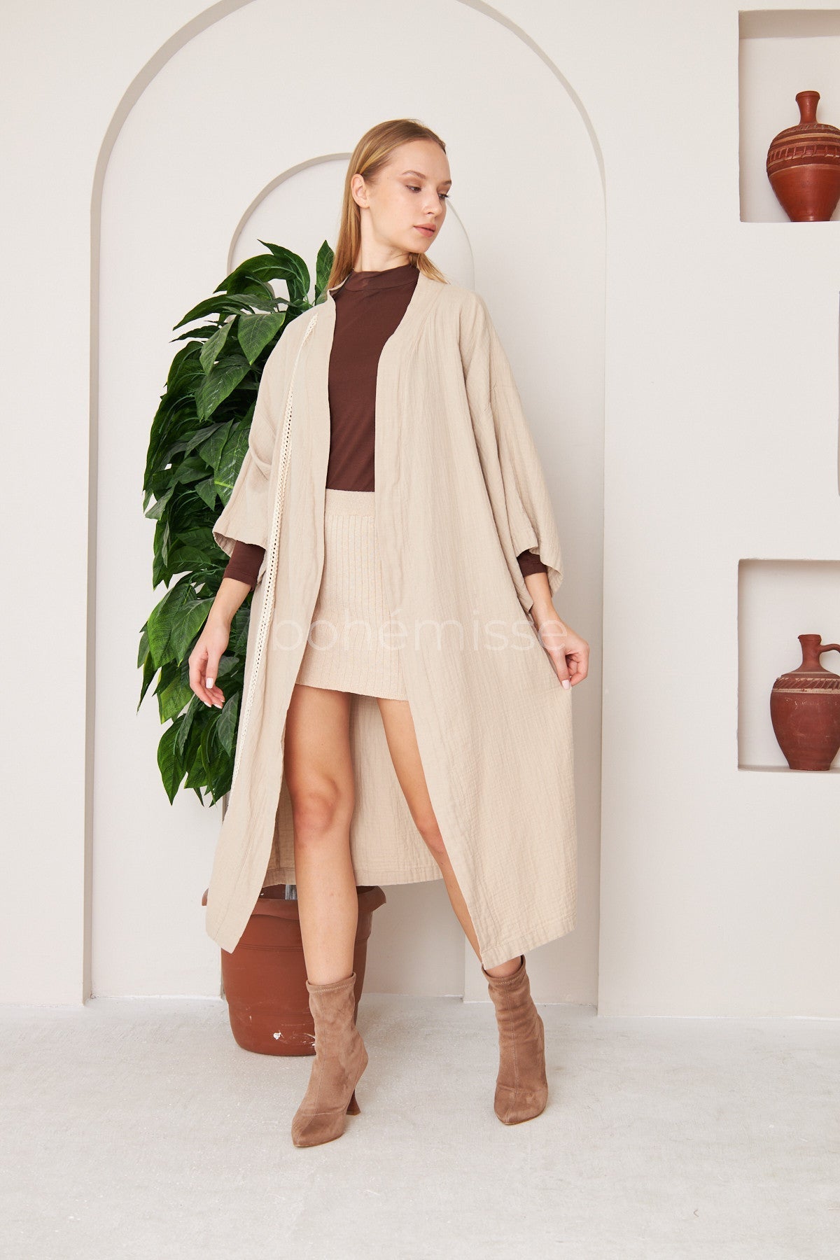 Natural Whisper Bohem Kimono