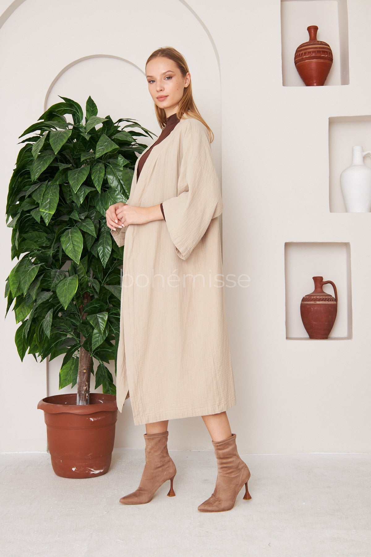 Natural Whisper Bohem Kimono