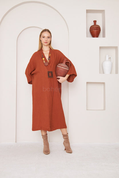 Rustic Rouge Bohem Kimono