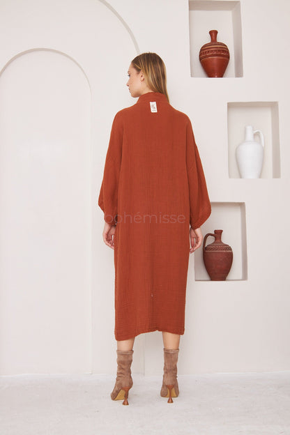 Rustic Rouge Bohem Kimono