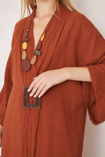 Rustic Rouge Bohem Kimono