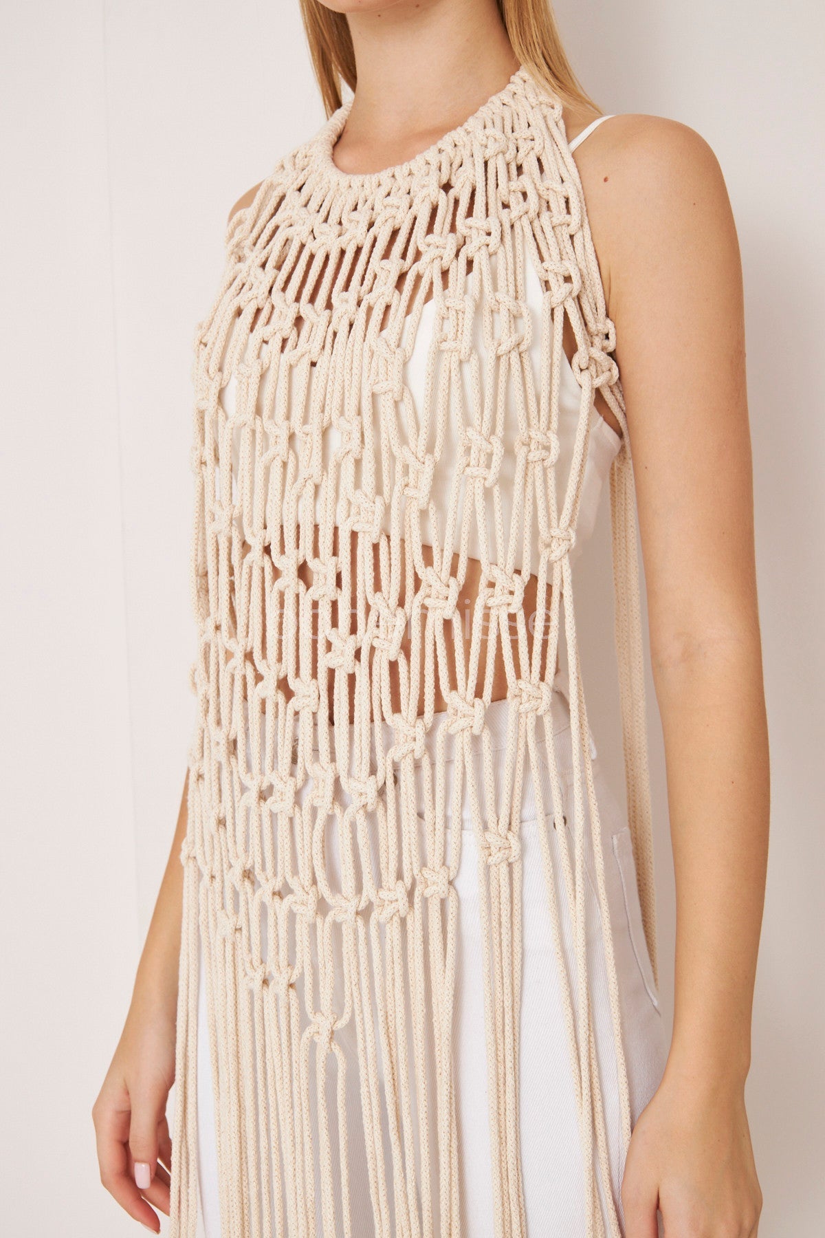 Sandy Handmade Macramé Boho Dress