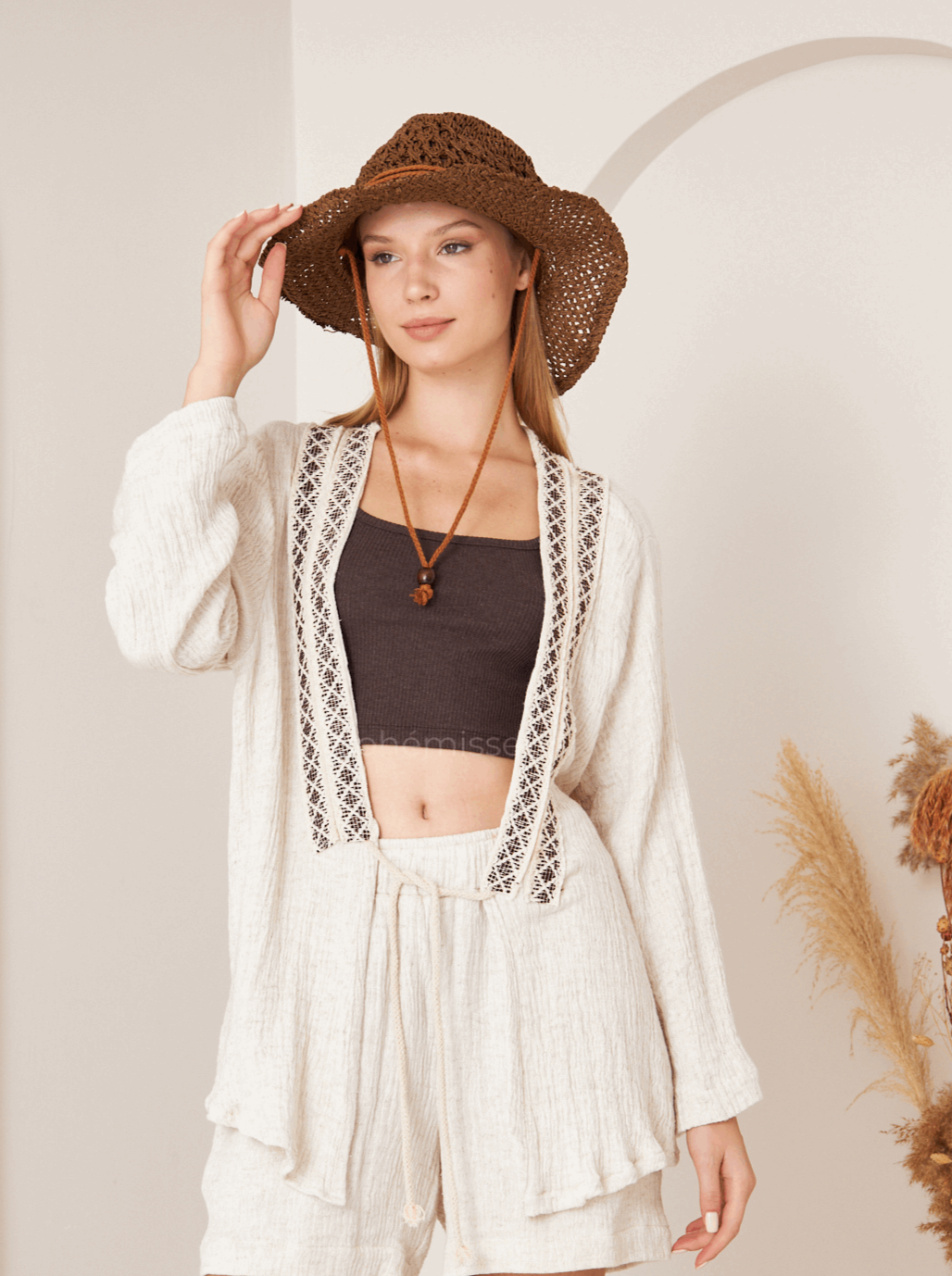 Seashore Symphony Bohem Kimono